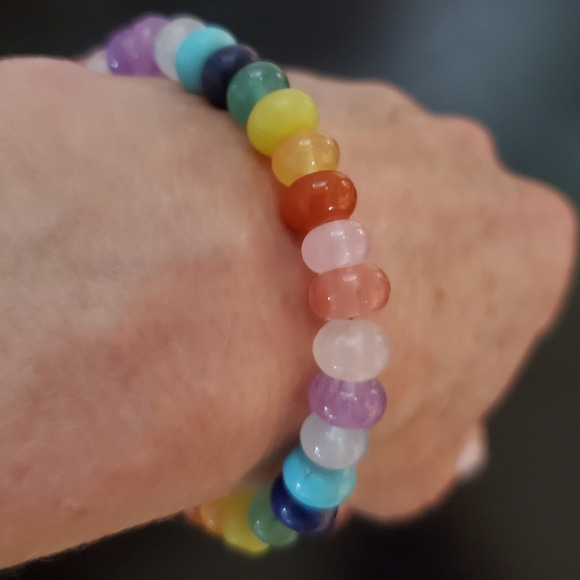 Multicolor Beaded Bracelet - Picture 5 of 7